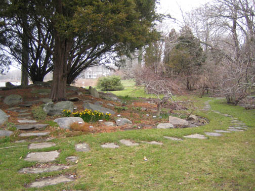 the rock garden
