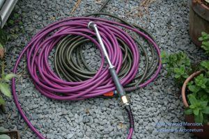 lightweight hose - a tamed snake.