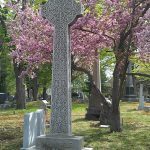 Augustus Van Wickle's gravestone, Hazelton, PA