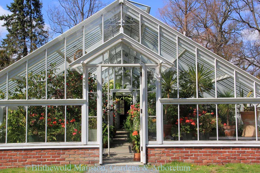 Greenhouse at Blithewold in Rhode Island